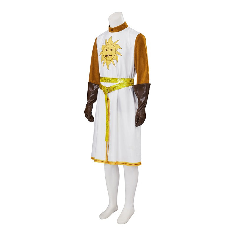 Halloweez King Arthur Royal Costume for Men - Monty Python Medieval Knight Halloween Outfit - Halloweez