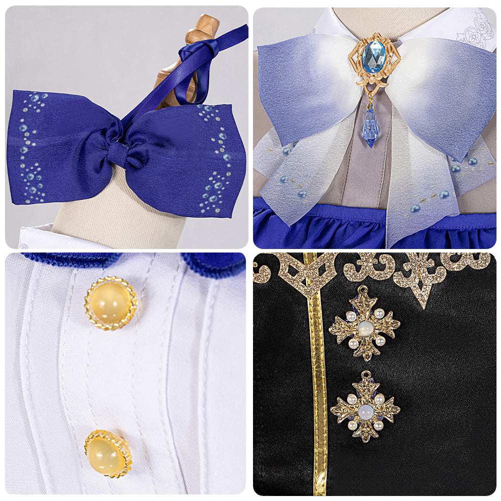 BanGDream RAISE A SUILEN Asahi Rokka 2D Cosplay Anime Game Costume for Cosplay Enthusiasts - Halloweez