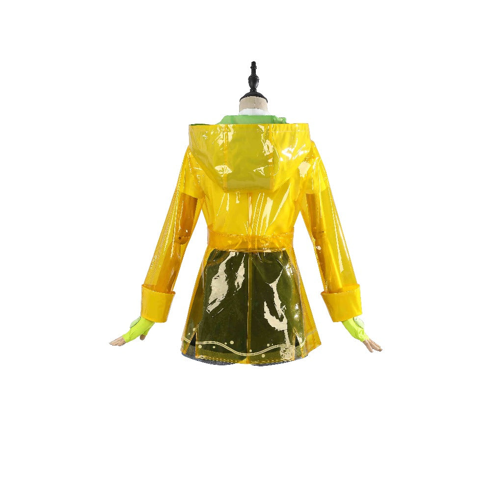 Overwatch Mei Raincoat Cosplay Costume - Game Anime Clothing for Women - Halloweez