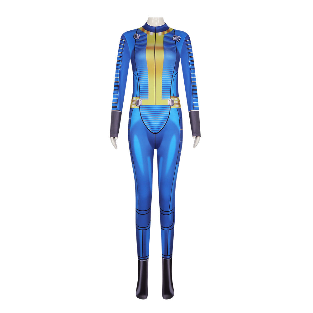 Fallout TV series cosplay costume Cooper Lucy real person same jumpsuit combat suit cosplay clothing
