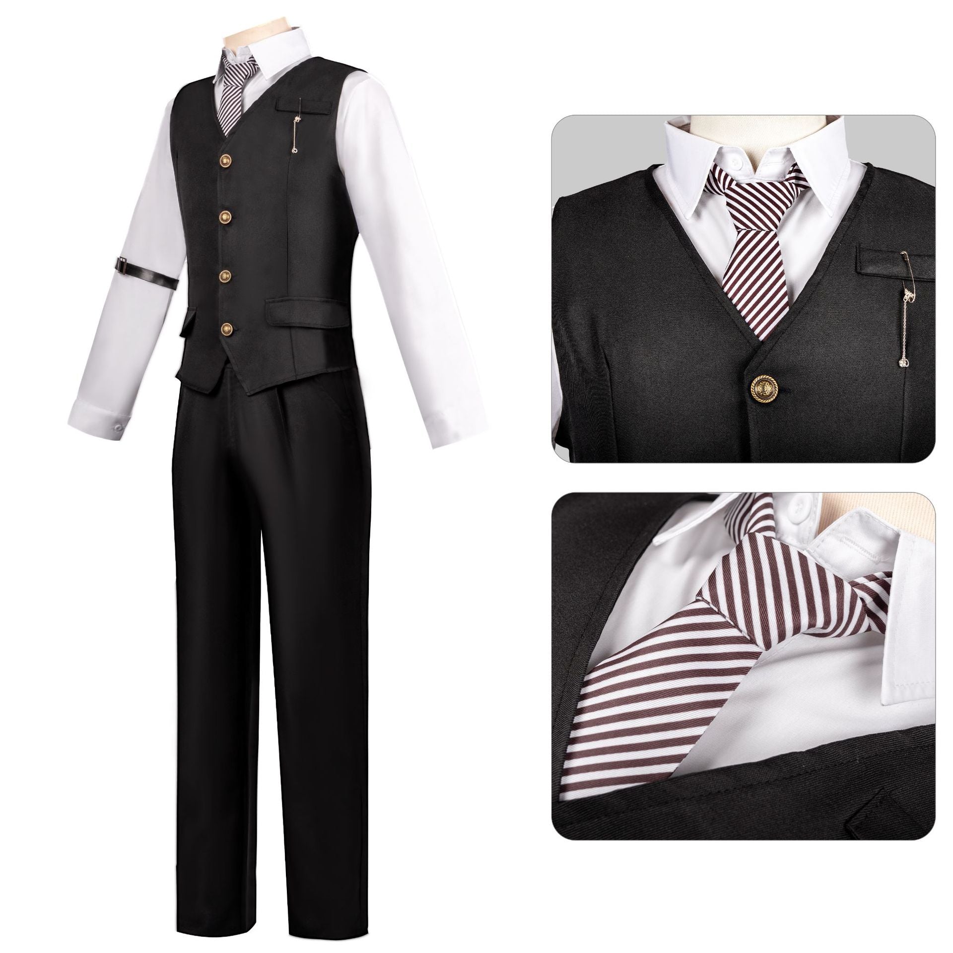 Love and Deep Space Shen Xinghui Cosplay Costume Full Set for Daily Wear - Halloweez