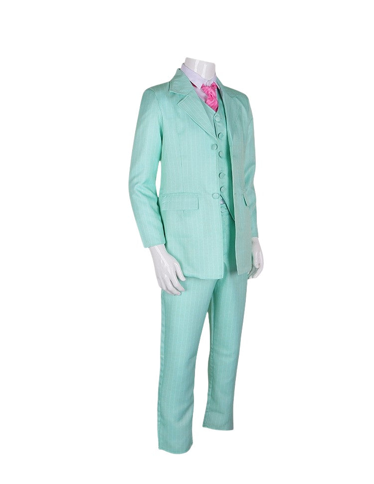 Tokyo Revengers Haruchiyo Sanzu Striped Suit Cosplay Costume Full Set