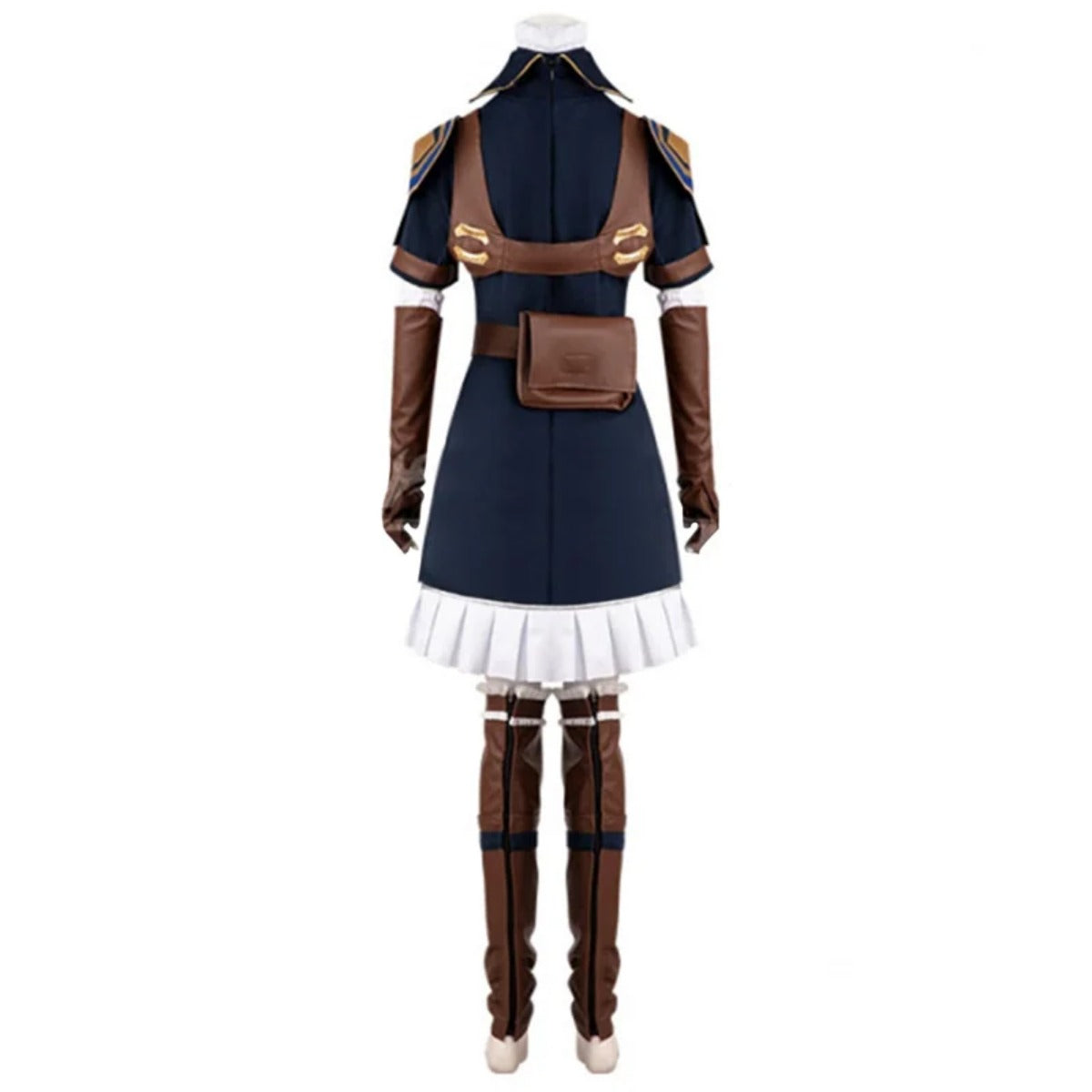 Game LOL Arcane Caitlyn Cosplay Costume The Sheriff of Piltover Caitlyn Uniform Dress Halloween Carnival Suit - Halloweez