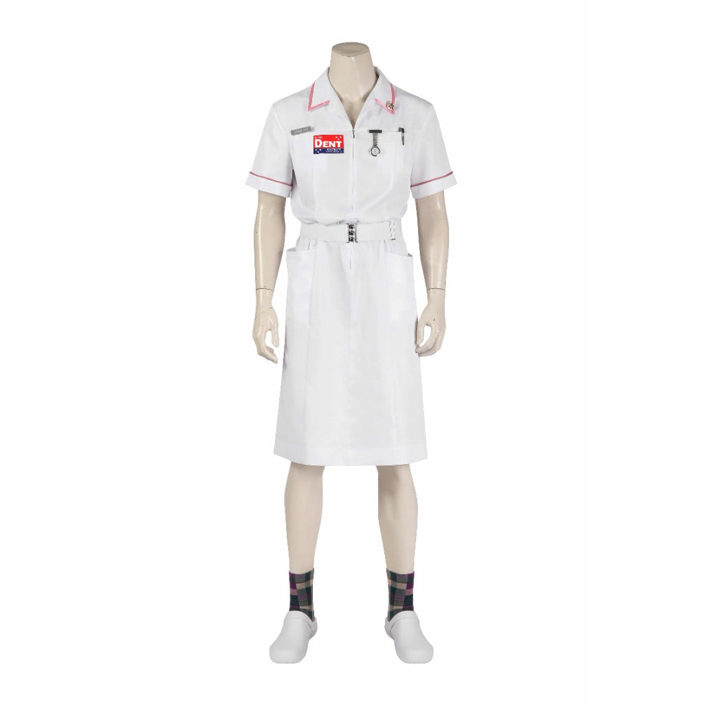 Batman: The Dark Knight Joker Nurse Costume for Cosplay