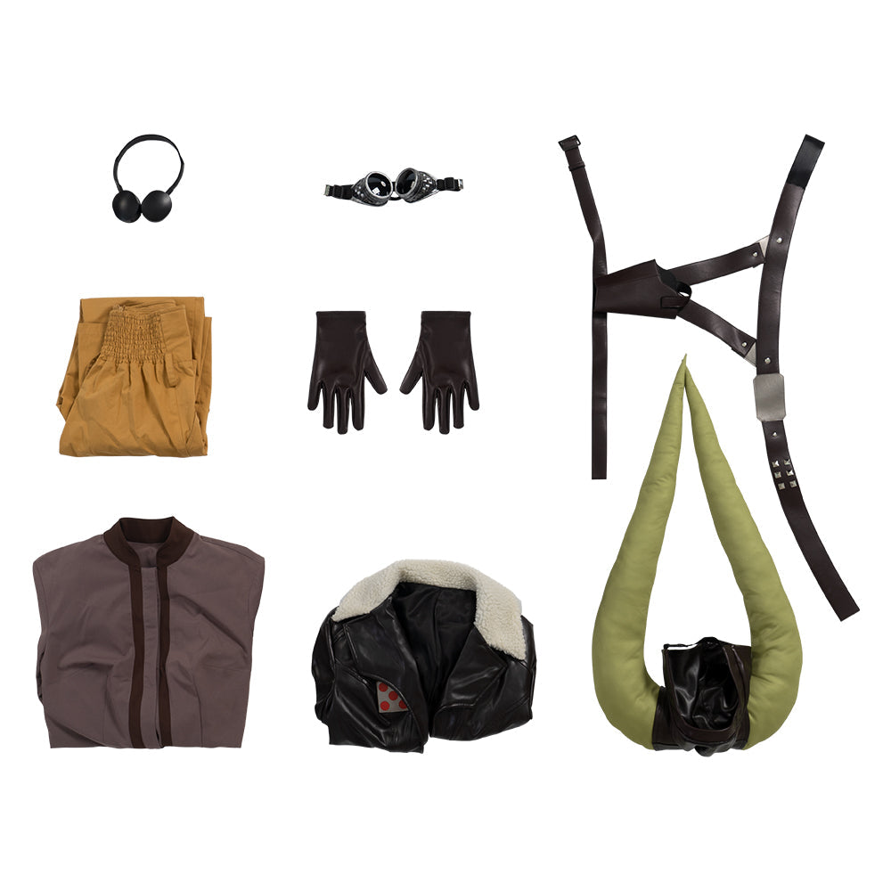 Halloweez Ahsoka Star Wars Hera Syndulla Cosplay Costume Set - Halloweez