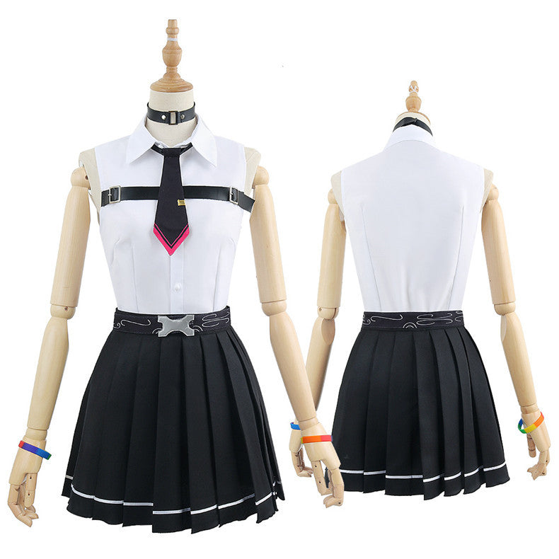 VTuber Nakiri Ayame Cosplay Costume - Anime Outfit Set for Fans - Halloweez