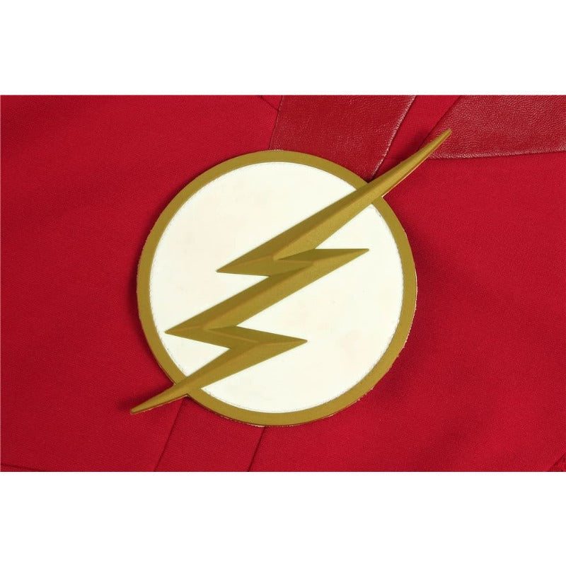 Embrace Your Inner Speedster with the Halloweez Barry Allen Flash Jumpsuit - Season 8 Inspired