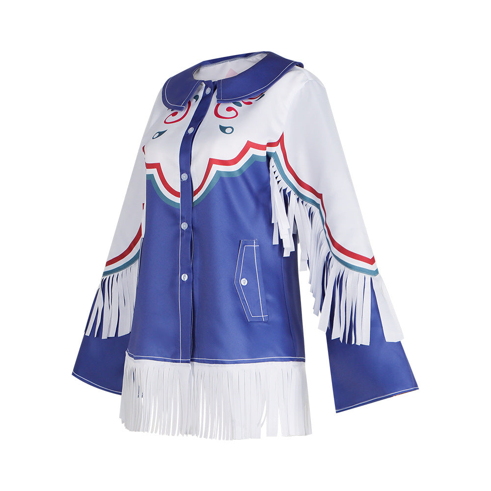 Street Fighter 6 Lily Cosplay Costume Full Set Tribal Outfit for Halloween Performance - Halloweez