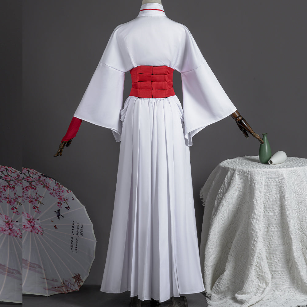 Disfraz de cosplay de Asaemon Sagiri de Christada para Halloween: atuendo premium inspirado en el anime