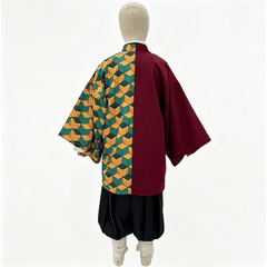 Demon Slayer Giyuu Tomioka Kids Cosplay Costume, Custom Made for Halloween