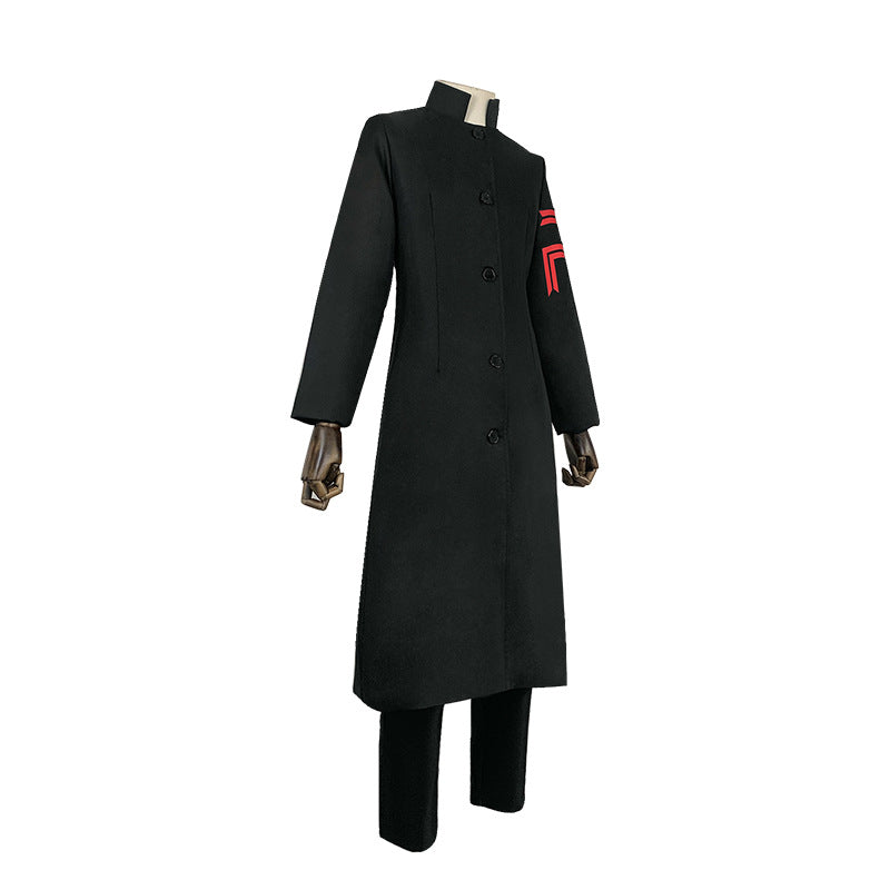 Tokyo Revengers Sano Manjiro First Generation Leader Cosplay Anime Coat Delinquent Uniform - Halloweez