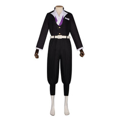 Demon Slayer Corps Uniform | Gyomei Himejima Cosplay Full Set for Halloween Anime Performance - Halloweez