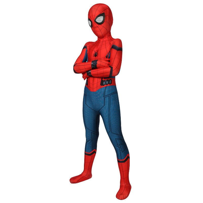 Spider-Man Homecoming Kids Jumpsuit - Halloween Cosplay Costume by Halloweez