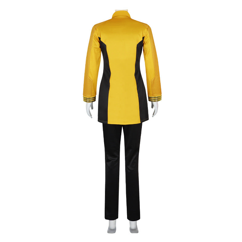 Star Trek Strange New Worlds First Officer Uniform Cosplay Costume for Halloween Role Play - Halloweez