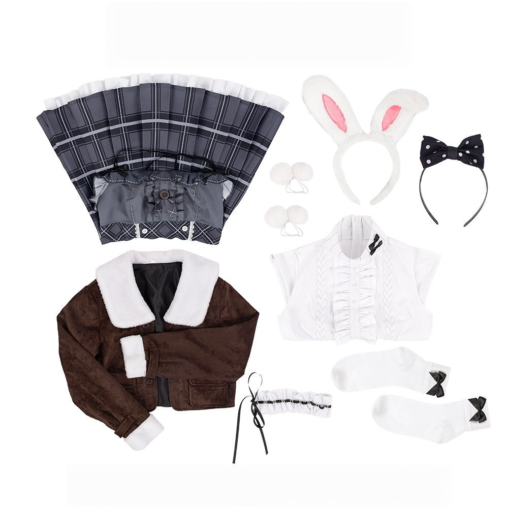 VTuber Amamiya Kokoro Cosplay Costume Anime Virtual Female Set - High Quality & Authentic - Halloweez