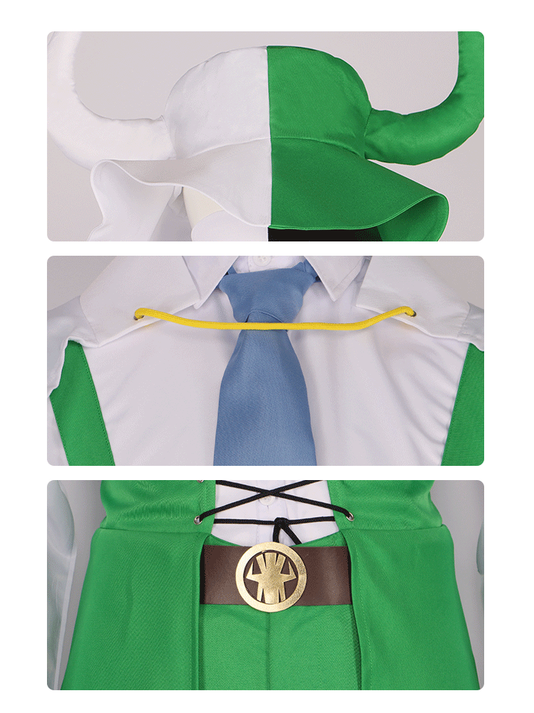 One Piece Page One Cosplay Costume - Cowl Hat + Cape Set for Halloween Performance - Halloweez