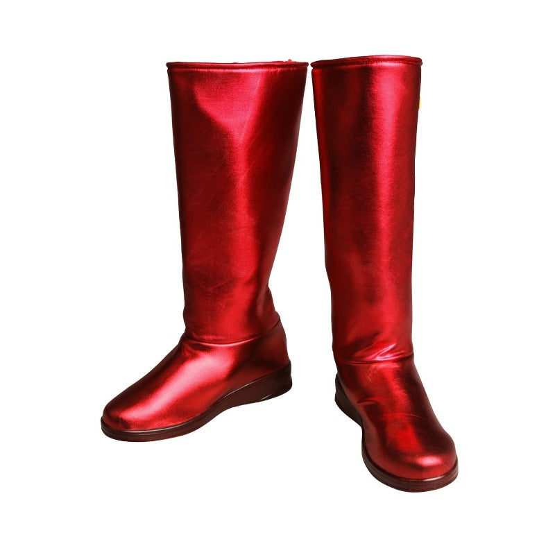 Halloweez Captain Marvel Cosplay Costume - Avengers Themed Jumpsuit for Halloween