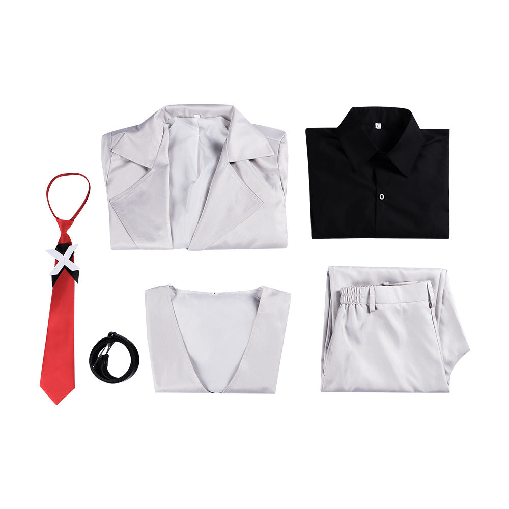To Be Hero White Suit Cosplay Costume - Anime Character Role Play Outfit
