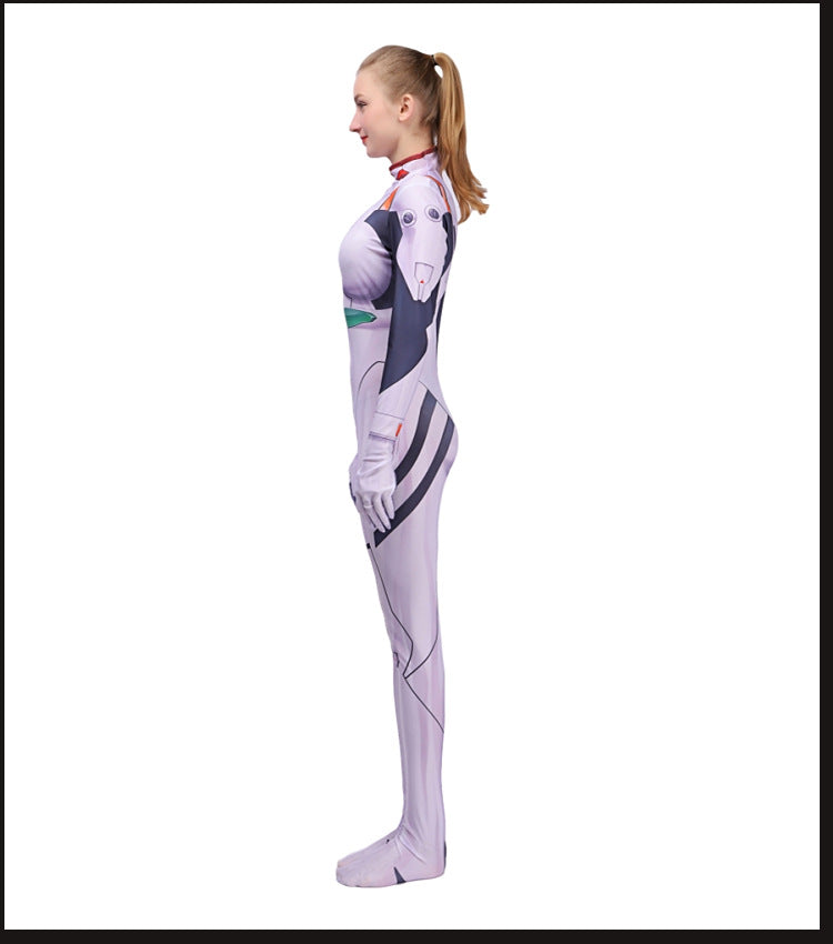 Rei Ayanami Asuka Langley Kaworu Nagisa EVA Cosplay Costume for Adults and Kids Halloween Performance