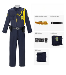 Zootopia Nick Wilde Police Uniform Halloween Cosplay Costume Outfit - Halloweez