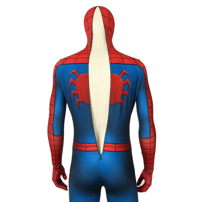 Halloweez Spider-Man 3D Zentai Suit - Exciting PS4 Cosplay Outfit for Halloween