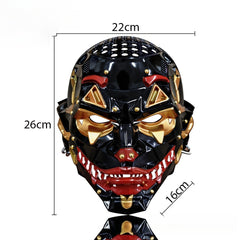 Cyberpunk Dark Mechanical Joker Full Face Mask Cos Prop for Halloween & Con