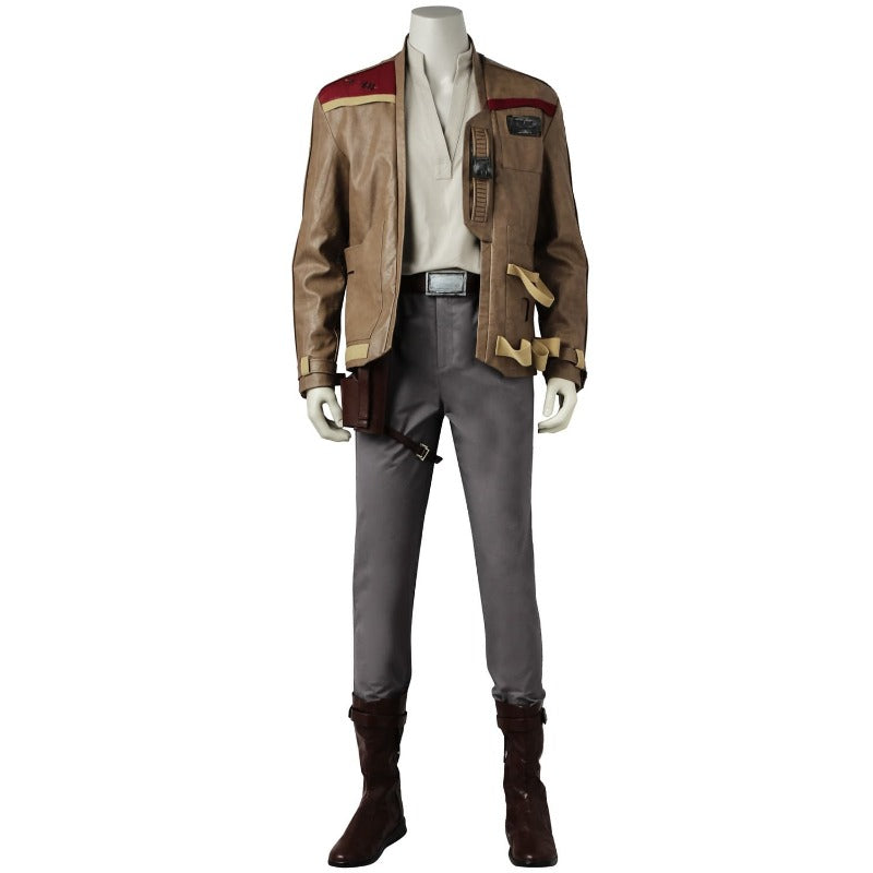 Disfraz de Finn para Halloween de Star Wars: Los últimos Jedi: aspecto auténtico de la serie de películas