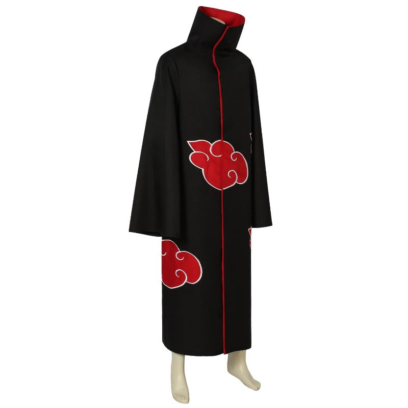 Cape élégante Naruto Akatsuki XL - Robe de cosplay pour adulte de qualité supérieure pour tenues de ninja d'Halloween