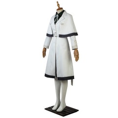Halloweez Tokyo Ghoul Cosplay Outfit - White Trench Suit & Blue Wig