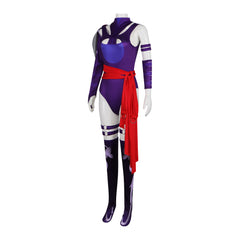 Marvel Rivals Psylocke Avenger Bodysuit Cosplay Costume for Halloween Stage Performance - Official Marvel Comics Character Outfit