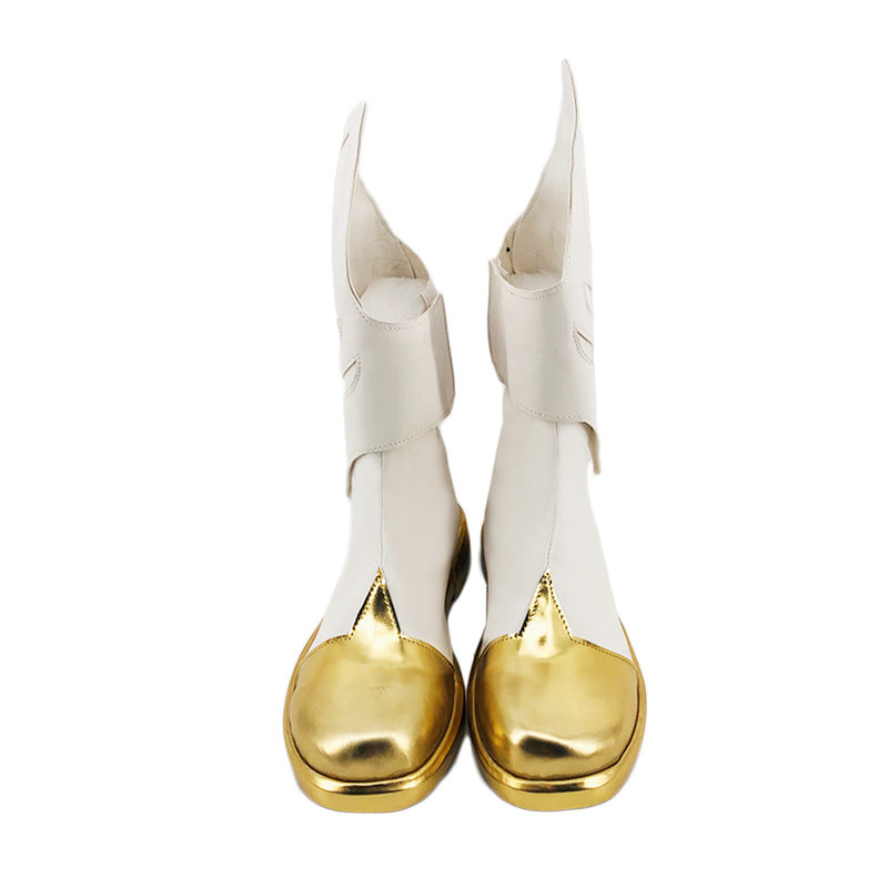 Genshin Impact Lumine Cosplay Shoes for Anime Conventions and 2D Performances - Halloweez