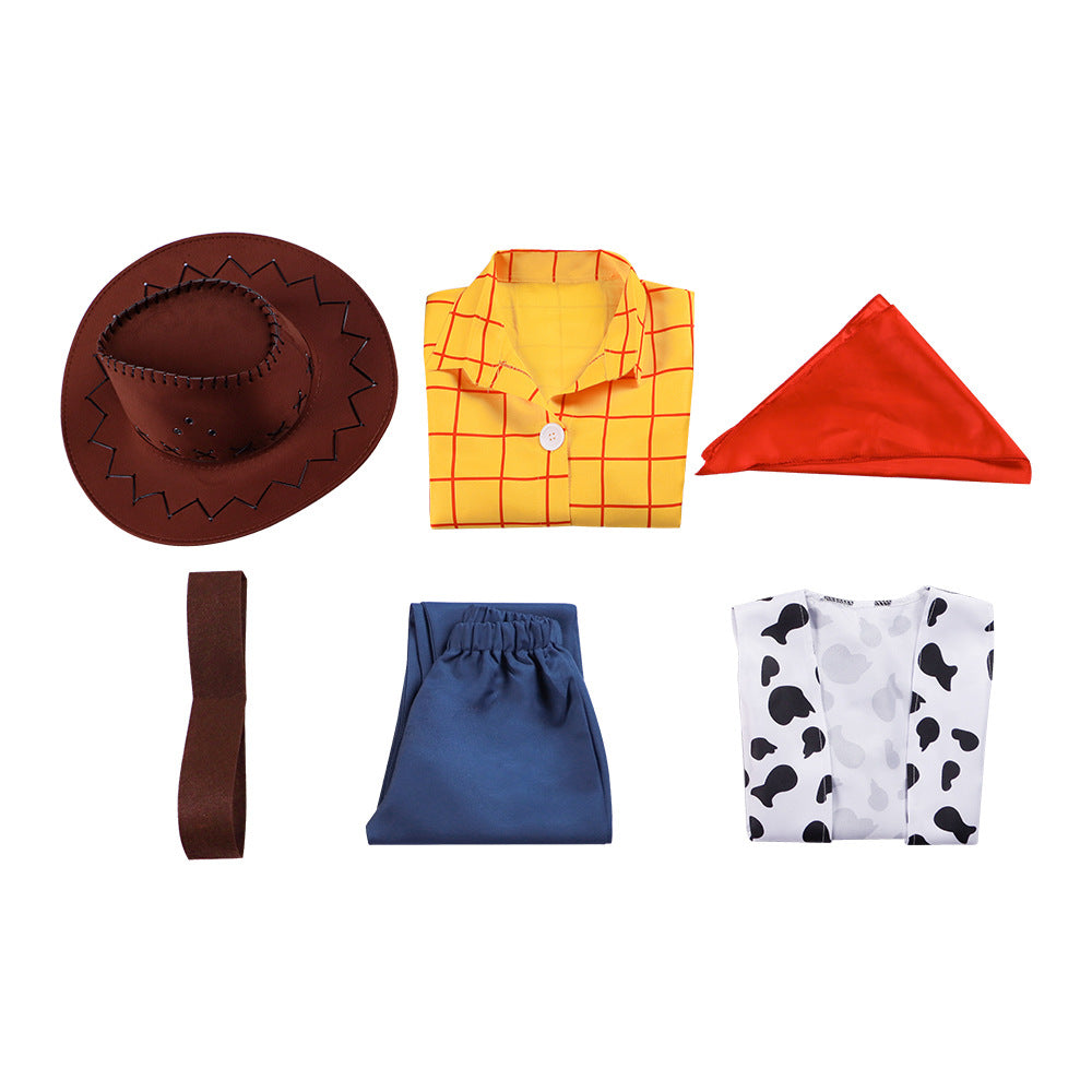 Children's Day Toy Story Costume Performance Outfit Cowboy Woody Children Cosplay Role Play Costume