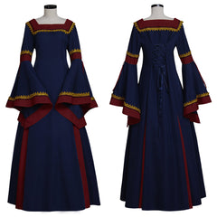 Women’s Halloweez Gothic Steampunk Victorian Renaissance Dress for Halloween and Carnival