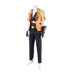 Valorant Neon "Titanfoil" Agent Cosplay Costume Full Set Jumpsuit with Accessories - Halloweez