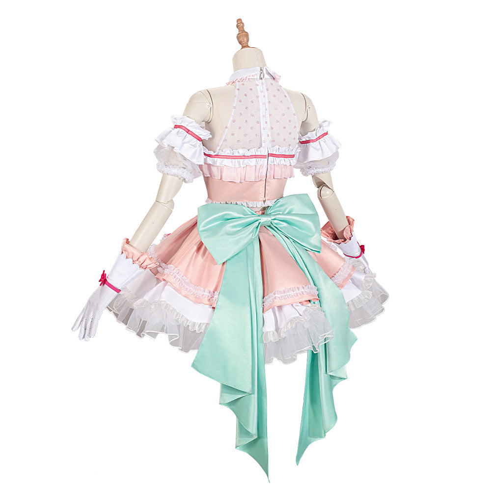 Bangdream Maruyama Aya Cosplay Costume Anime Game Outfit for Women - Halloweez