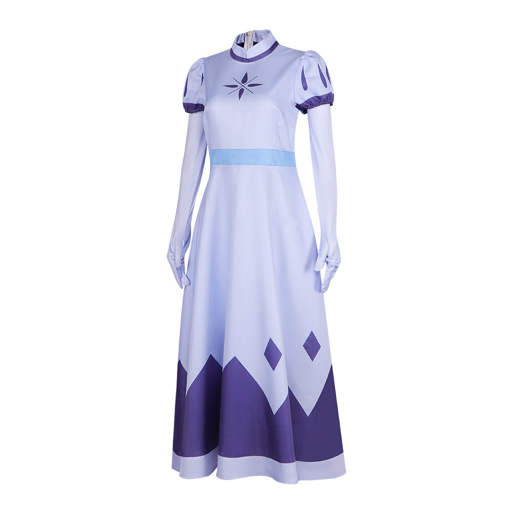 Hazbin Hotel Angel Emily Cosplay Costume for Halloween Performance