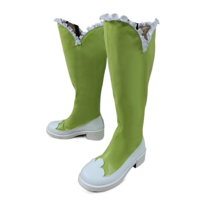 2109 Rainbow Pony Fluttershy Cosplay Shoes for Anime Conventions and Performances - Halloweez