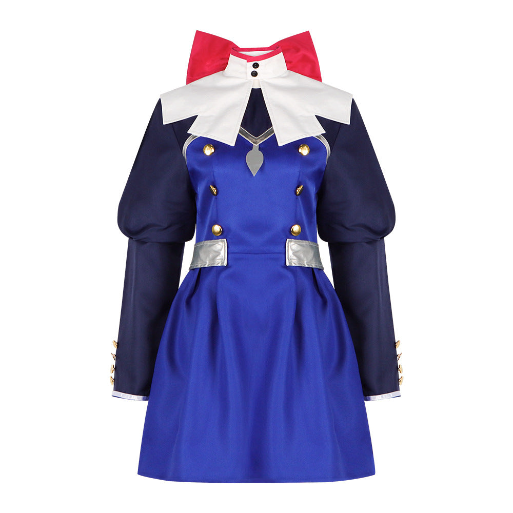 Superhuman Fantasy Magical Girl Hoshino Teruko Cosplay Costume Anime Role-Playing Sailor Dress - Halloweez