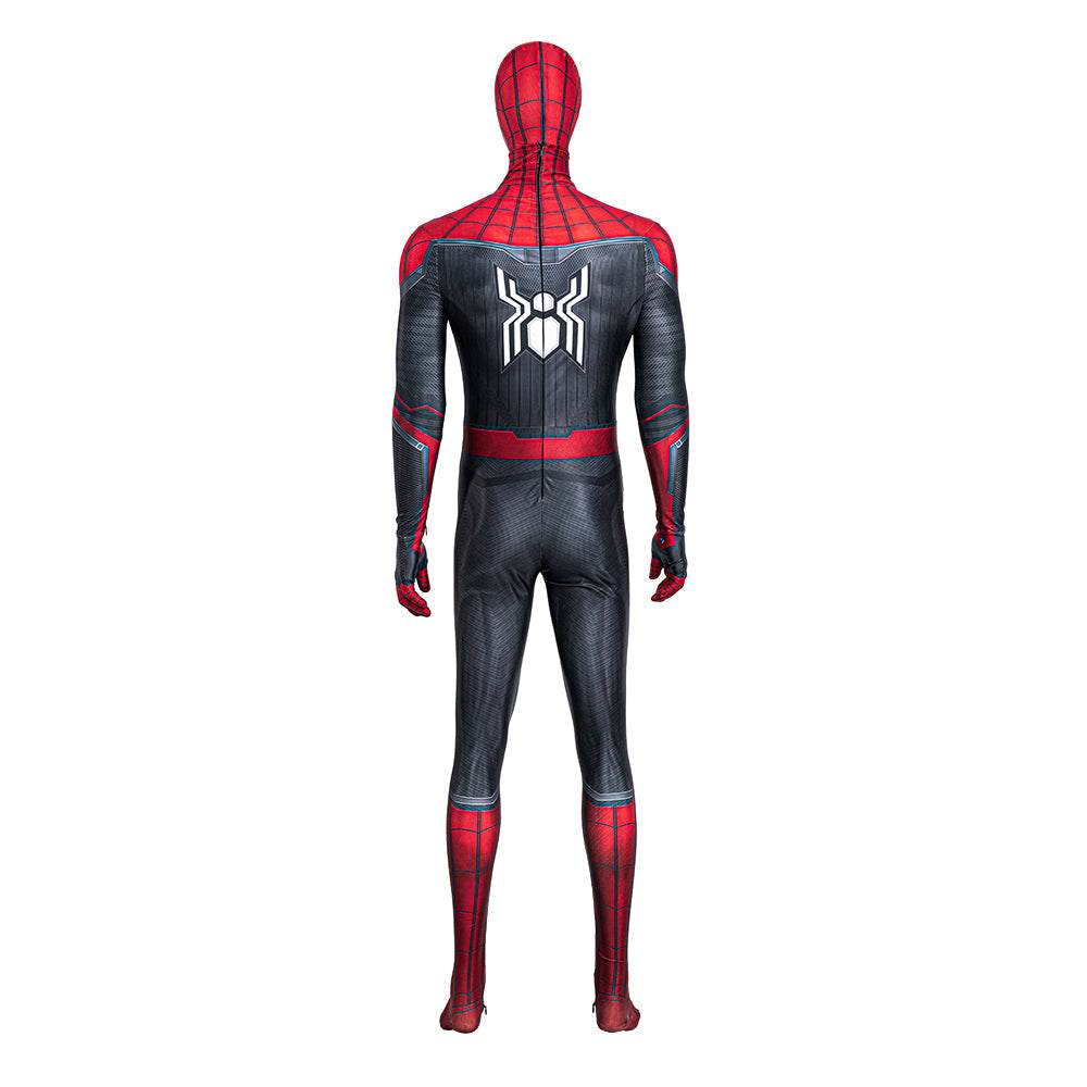 Halloweez Spider-Man Red Suit Cosplay Costume for Men - Authentic Movie Design