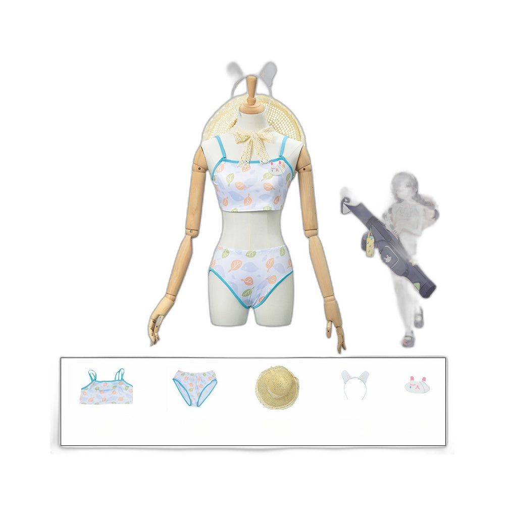 Blue Archive Miyu Kasumi Swimsuit Cosplay Costume for Halloween - Halloweez
