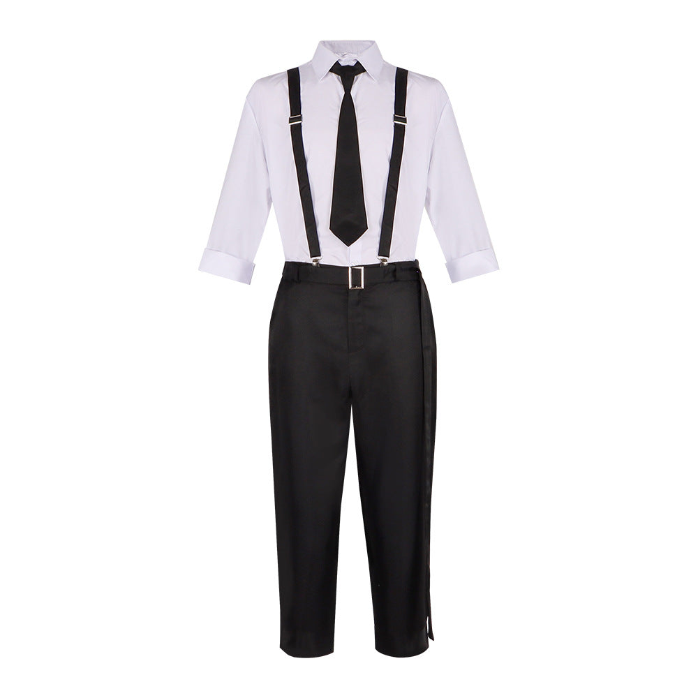 Bungo Stray Dogs Armed Detective Agency Nakajima Atsushi Cosplay Costume for Halloween and Role-Playing - Halloweez
