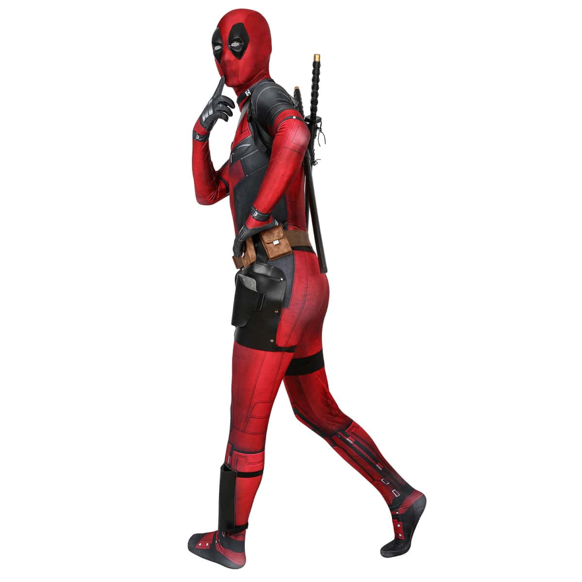 Deadpool Wade Wilson Cosplay Costume, Custom High-end for Halloween & Comic Con - Halloweez