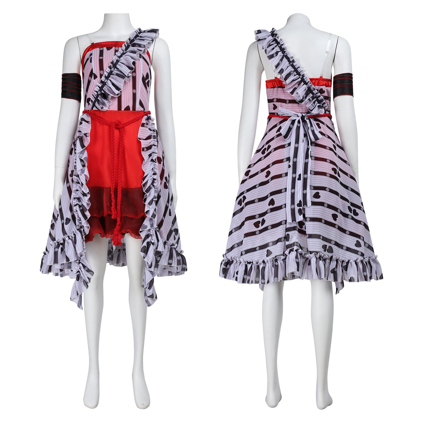 Alice's Adventures in Wonderland Alice Cosplay Dress Women Halloween Roleplay Costume Outfit - Halloweez