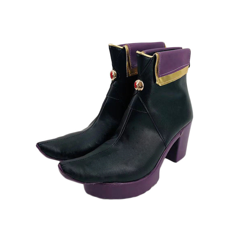 Wandering Witch Elaina Cosplay Shoes - Anime Cosplay Footwear for The Journey of Elaina Fans - Halloweez