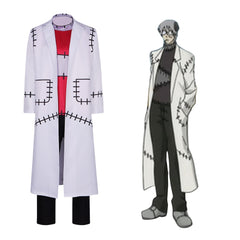 Soul Eater Dr. Franken Stein Cosplay Costume - Anime Role-Playing Outfit - Halloweez