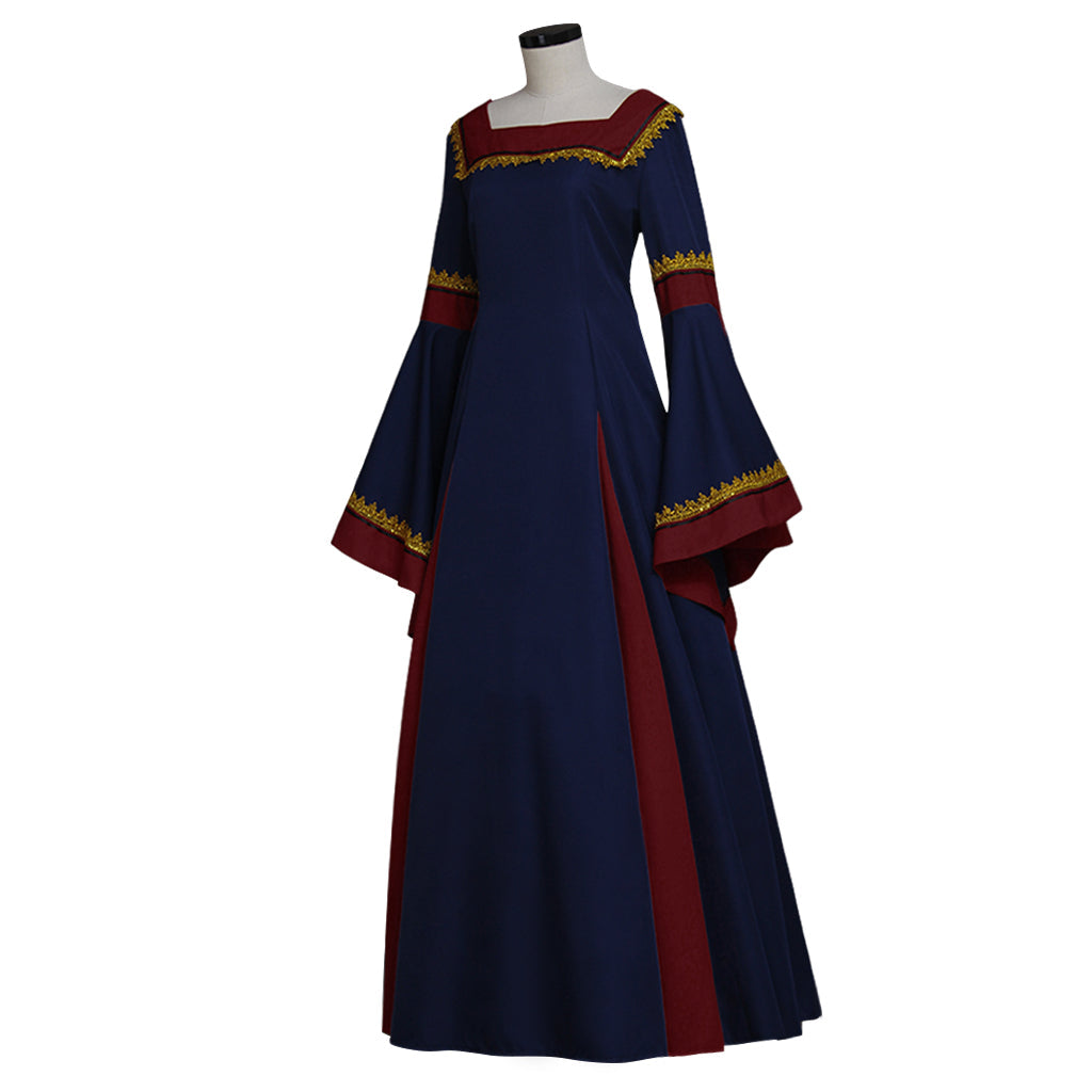 Women’s Halloweez Gothic Steampunk Victorian Renaissance Dress for Halloween and Carnival
