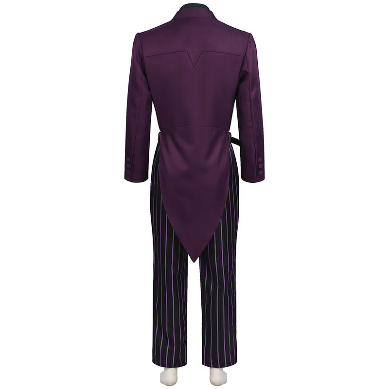 Mortal Kombat 11 Joker Cosplay Costume, Purple Suit Set, Game-Accurate Full Outfit - Halloweez