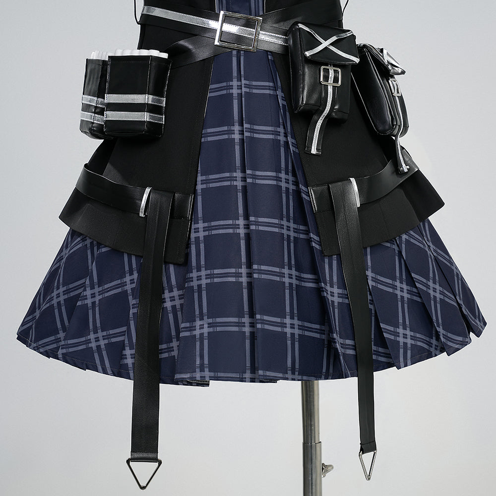 Mahou Shoujo Lyrical Nanoha: The Witch of the Holy Night - Yagami Hayate Full Set Cosplay Costume - Halloweez