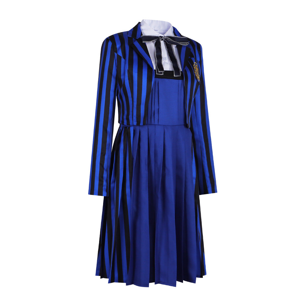 Wednesday Season 2 Enid Cosplay Costume - Addams Family Little Wolf Girl School Uniform Halloween Outfit - Halloweez
