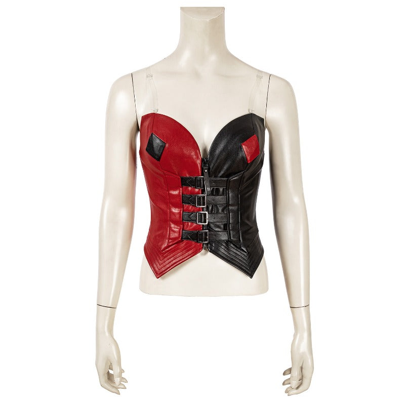 Halloweez Harley Quinn Costume - The Suicide Squad 2 Halloween Outfit with Shoes